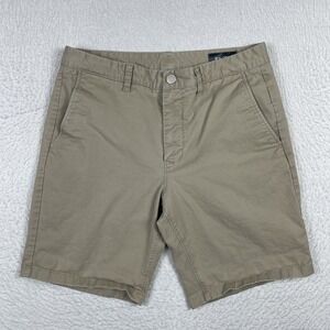Bonobos Shorts‎ Mens 32 Beige 9" Inseam Preppy Travel Golfer Everyday Workwear